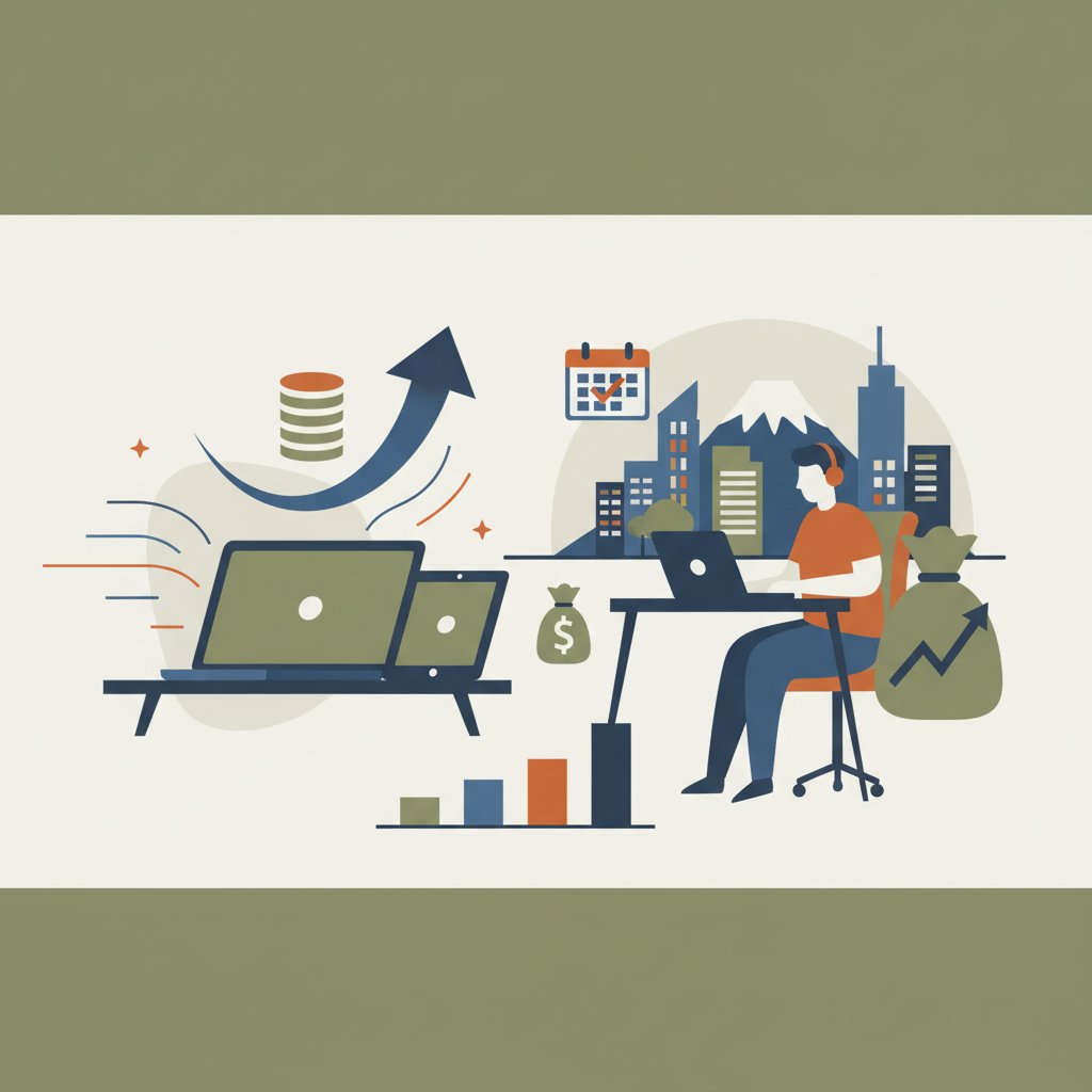 副業の月収はどれくらい?現実的な収益目安