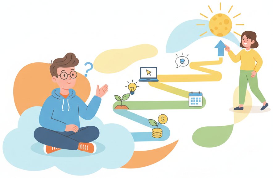 副業でブログを始めたいけど、何から手をつければいいか全然わからない…