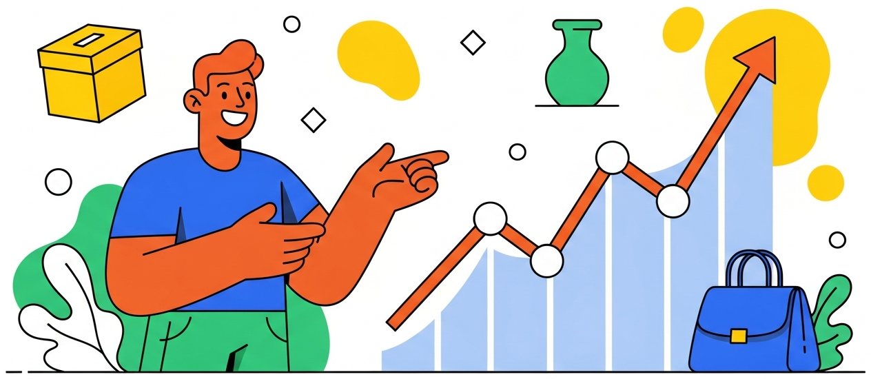 不用品販売3ヶ月で10万円達成までのリアルな売上推移